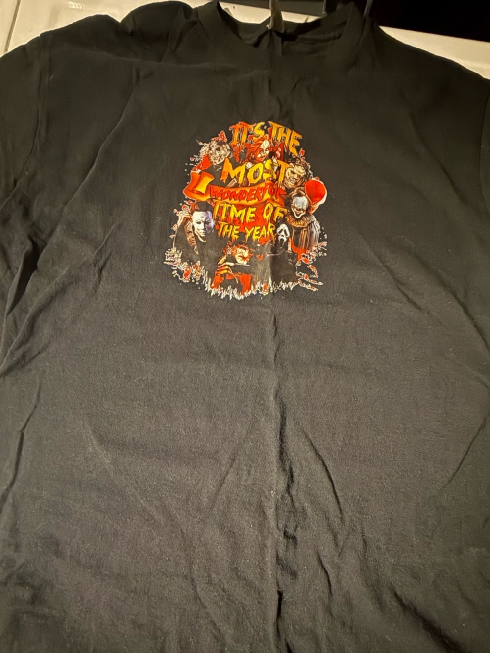 Horror Icons Tee- “It’s The Most Wonderful Time Of The Year”